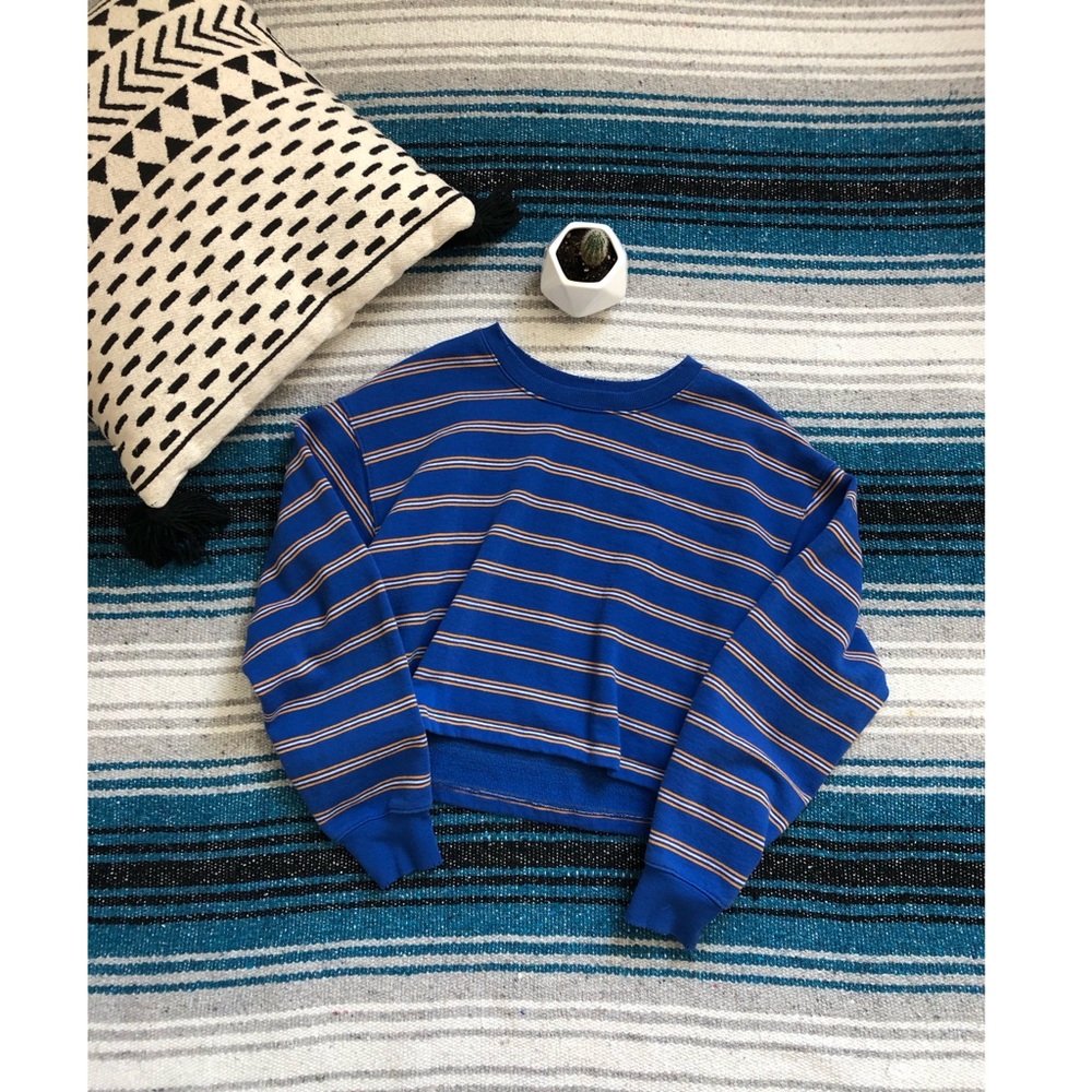 Vtg Cropped Sweatshirt